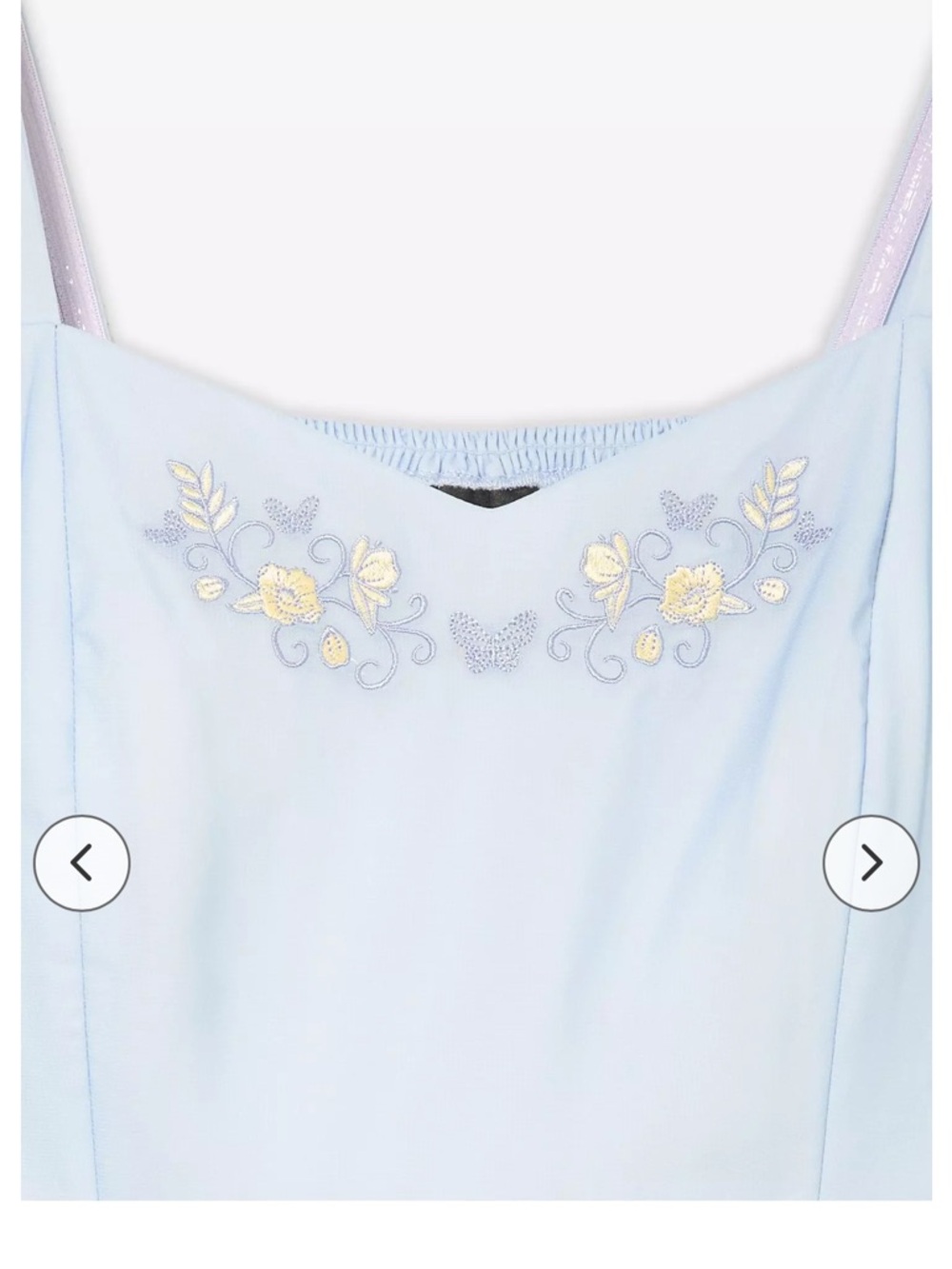 NWOT Wicked Glinda Blue Ombré Dress - BoxLunch Exclusive - Picture 5 of 15
